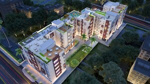 3 BHK Apartment – Exterior View View at Salugara - for Sale