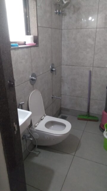 Bathroom in 1.5 BHK Apartment at New Ambivali, Andheri West – for Rent