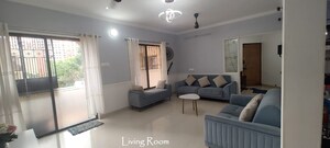 Living Room in 2 BHK Apartment at Hinjewadi – for Sale