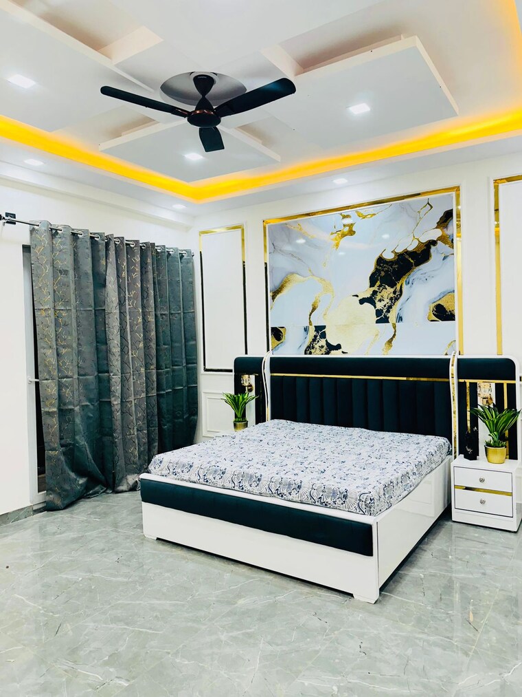 Bedroom, upsidc site b 3 Bedroom 1625 Sq.Ft. Villa In Upsidc Site B Greater Noida 8473049