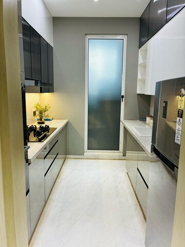 Kitchen in 2.5 BHK Apartment at Marathon Monte South, Byculla West – for Sale