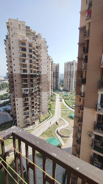 Balcony in 2.5 BHK Apartment at Logix Blossom County, Sector 137 – for Rent