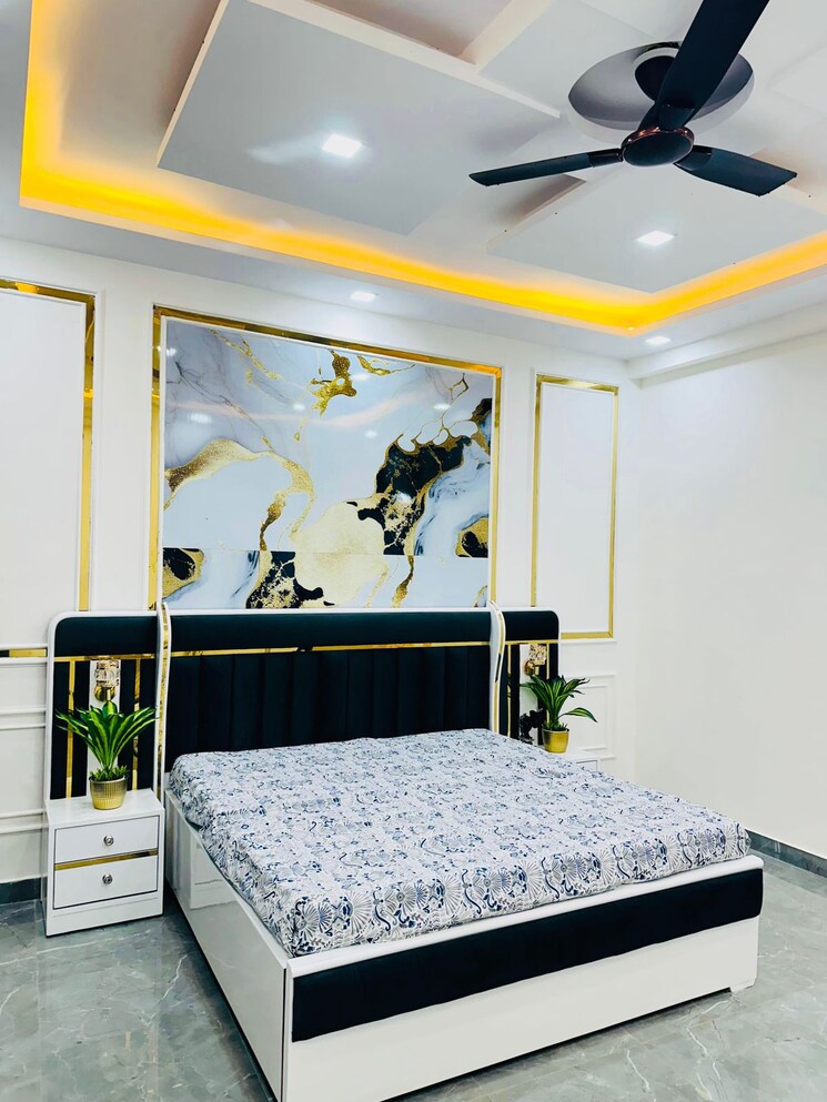 Bedroom, upsidc site b 3 Bedroom 1550 Sq.Ft. Builder Floor In Upsidc Site B Greater Noida 8473095