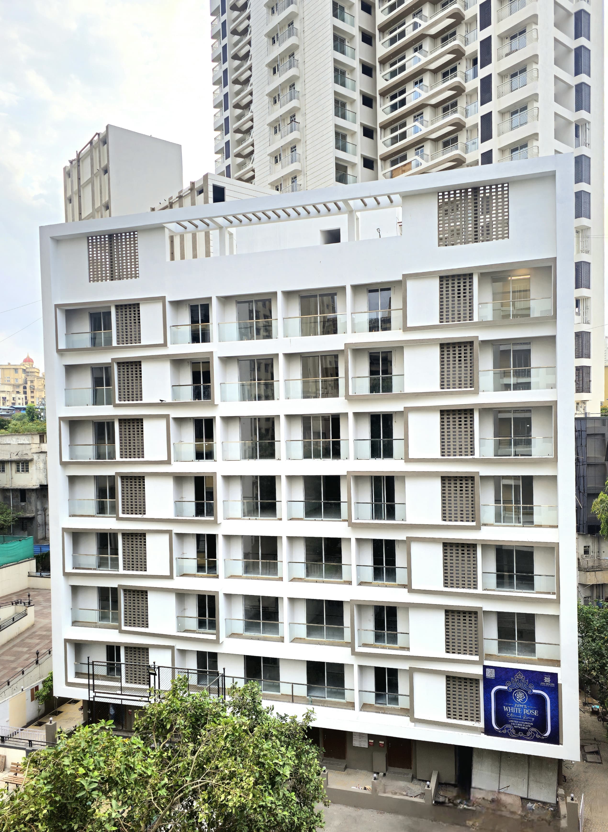3 BHK Apartment For Sale in Jvm White Rose, Thane Wes
