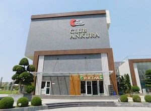 Living Room in 4 BHK Villa at My Home Ankura, Tellapur – for Sale