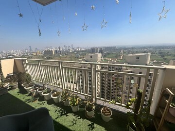 Living Room in 3 BHK Apartment at M3M Marina, Sector 68 – for Rent