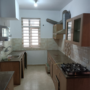 Kitchen in 3 BHK Apartment at Tulsiani Luvnest, Vrindavan Yojna – for Sale