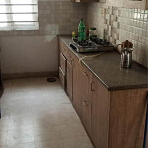 Kitchen in 3 BHK Apartment at Tulsiani Luvnest, Vrindavan Yojna – for Sale