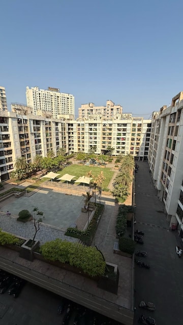 Living Room in 1 BHK Apartment at Parikh Peninsula Park, Virar West – for Rent