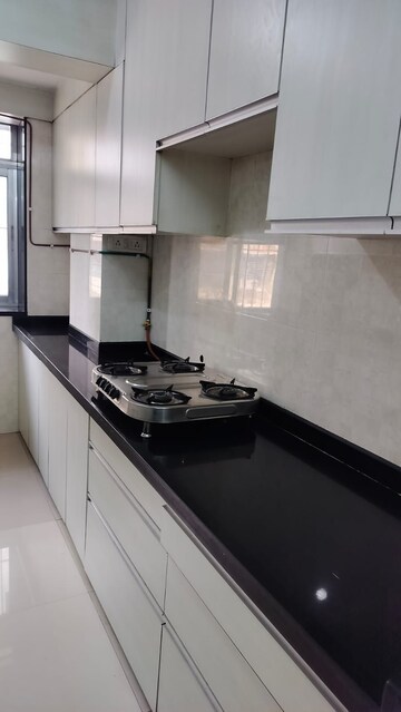 Kitchen in 3 BHK Apartment at Kshitij CHS Sanpada, Sanpada – for Rent