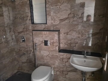 Bathroom in 2 BHK Apartment at Majestique Towers East Wing B, Kharadi – for Rent