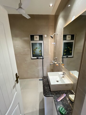 Bathroom in 3 BHK Apartment at Sushma Valencia, International Airport Road – for Rent