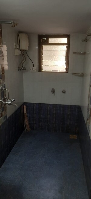 Attached Bathroom in 1 BHK Apartment at Runwal Plaza, Vartak Nagar – for Sale