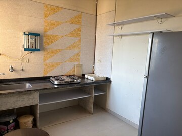 Kitchen in 1 BHK Apartment at Cosmos Lounge, Manpada – for Rent