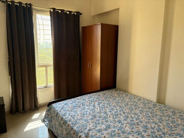 Bedroom in 1 BHK Apartment at Cosmos Lounge, Manpada – for Rent