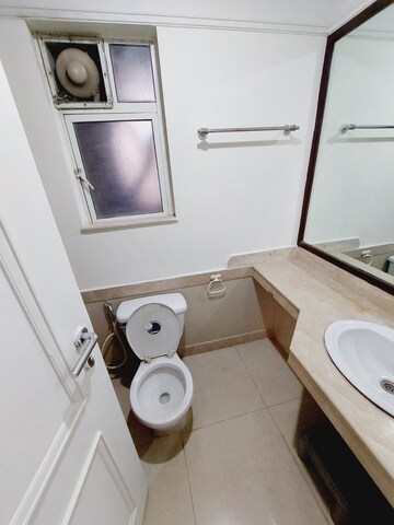 Bathroom in 2 BHK Apartment at Hiranandani Meadows, Manpada – for Rent