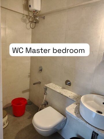 Bathroom in 2 BHK Apartment at Sugee Atharva, Prabhadevi – for Rent