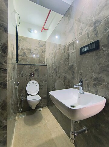 Bathroom in 2.5 BHK Apartment at VTP Cygnus, Kharadi – for Rent