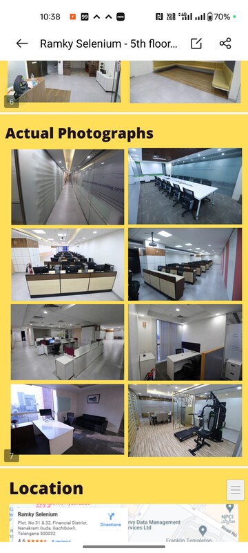 Building Lobby in  Office Space at Financial District – for Rent