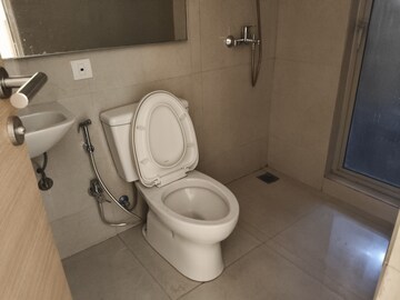 Bathroom in 1 BHK Apartment at Hiranandani Lavinia, Ghodbunder Road – for Rent