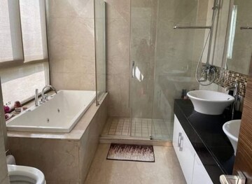 Bathroom in 4 BHK Apartment at Conscient Heritage Max, Sector 102 – for Rent