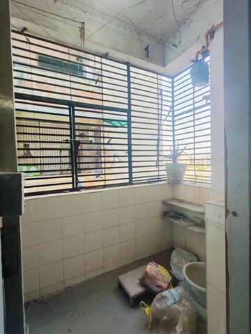 Bathroom in 3 BHK Apartment at Shagun Castle, Satellite – for Rent