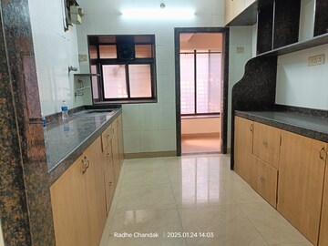 Kitchen in 1 BHK Apartment at Yashodham Complex, Goregaon East – for Rent