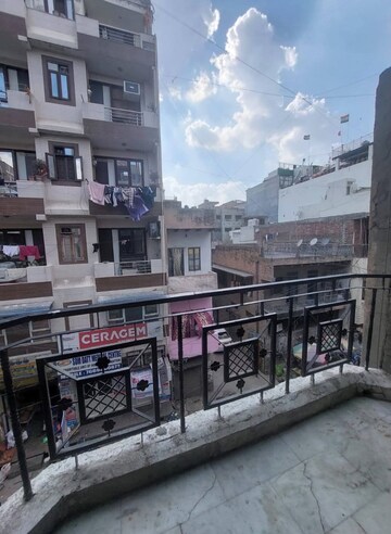 Balcony in 2.5 BHK Apartment at Mayur Vihar Phase 1 – for Rent