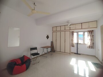 Master Bedroom in 1 BHK Builder Floor at Indiranagar – for Rent