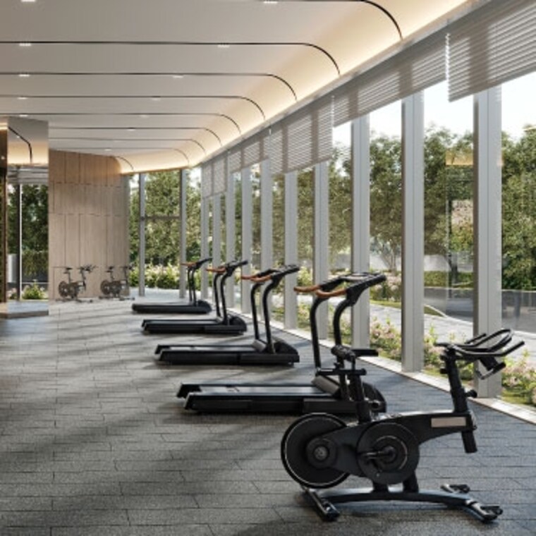 Gym, lodha-altero 3 Bedroom 1196 Sq.Ft. Apartment In Wakad Pune 8474074