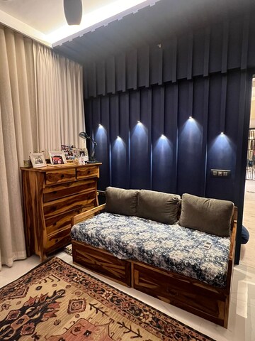 Bedroom in 3 BHK Apartment at Lodha Bel Air, Jogeshwari West – for Rent