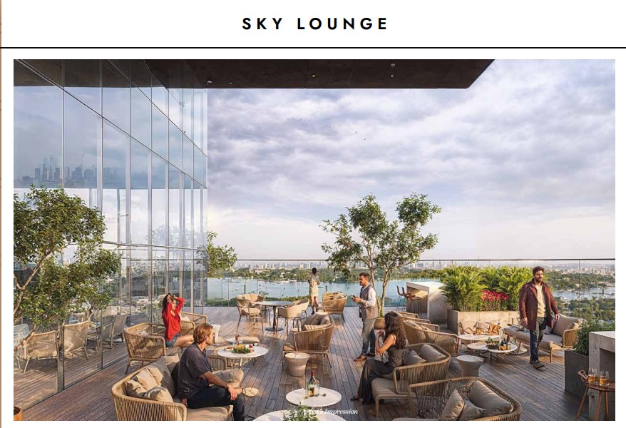 3 BHK + Pooja Room 1944 Sq.Ft. Apartment in Prestige Spring Heights