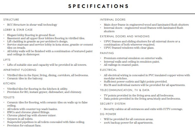 Master Plan, prestige-spring-heights 4 Bedroom 2407 Sq.Ft. Apartment In Rajendra Nagar Hyderabad 8474449