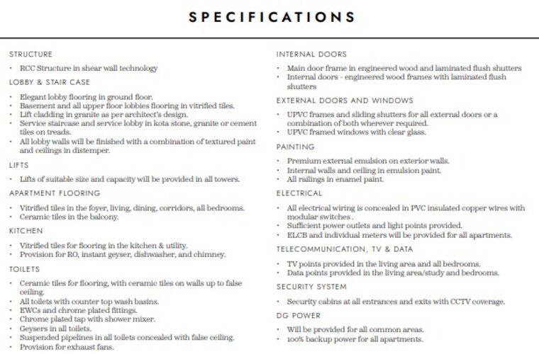 Master Plan, prestige-spring-heights 4 Bedroom 2407 Sq.Ft. Apartment In Rajendra Nagar Hyderabad 8474449
