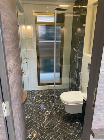 Bathroom in 3 BHK Apartment at Bandra West – for Rent