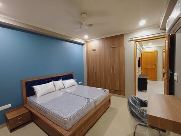 Bedroom in 3 BHK Builder Floor at Ansal Sushant Lok I, Sector 43 – for Rent