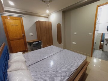 Bedroom in 3 BHK Builder Floor at Ansal Sushant Lok I, Sector 43 – for Rent