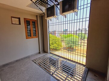 Bedroom in 3 BHK Builder Floor at Ansal Sushant Lok I, Sector 43 – for Rent
