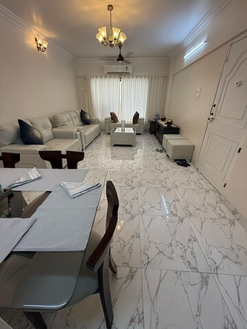 Building Lobby in 3 BHK Apartment at Dheeraj Celestial, Bandra West – for Rent