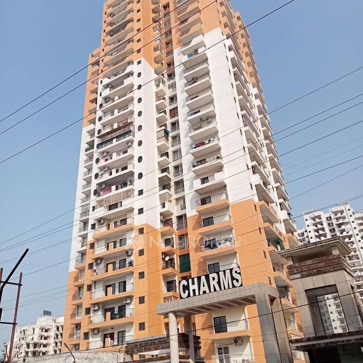 Living Room, charms-castle 2 Bedroom 950 Sq.Ft. Apartment In Raj Nagar Extension Ghaziabad 8474696