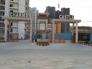 Living Room in 2 BHK Apartment at Charms Castle, Raj Nagar Extension – for Sale