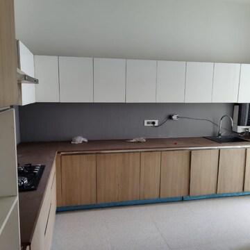 Kitchen in 4 BHK Builder Floor at Ansal Sushant Lok I, Sector 43 – for Rent