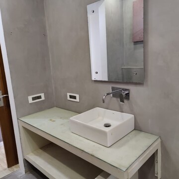 Bathroom in 4 BHK Builder Floor at Ansal Sushant Lok I, Sector 43 – for Rent