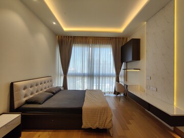 Master Bedroom in 1 BHK Apartment at Bhartiya Leela Residences, Thanisandra Main Road – for Rent
