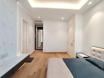 Bedroom in 1 BHK Apartment at Bhartiya Leela Residences, Thanisandra Main Road – for Rent