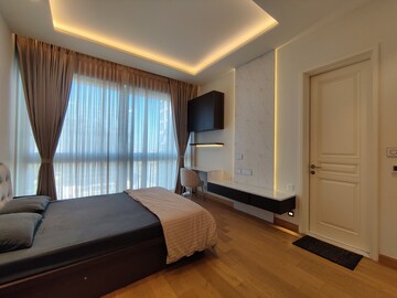 Master Bedroom in 1 BHK Apartment at Bhartiya Leela Residences, Thanisandra Main Road – for Rent