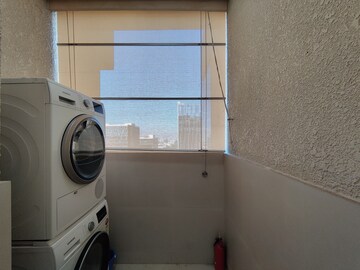 Bathroom in 1 BHK Apartment at Bhartiya Leela Residences, Thanisandra Main Road – for Rent