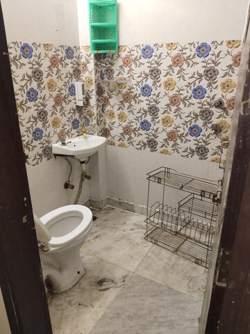 Bathroom in 2 BHK Builder Floor at New Ashok Nagar – for Rent