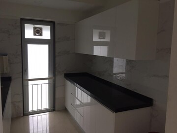 Kitchen in 2 BHK Apartment at Ruparel Ariana, Parel – for Rent