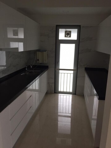 Kitchen in 2 BHK Apartment at Ruparel Ariana, Parel – for Rent
